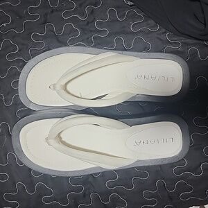 Lilian 8 flip-flops white NEW